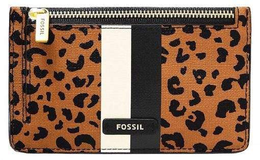 Fossil Logan Zip SL6356989 Women's Card Case