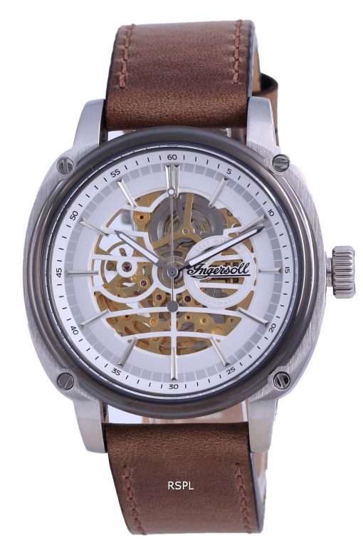 Ingersoll The Director Skeleton Dial Leather Automatic I09902 Men's Watch