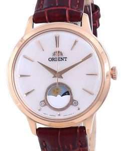Orient Sun & Moon Leather Quartz RA-KB0002A10B Women's Watch
