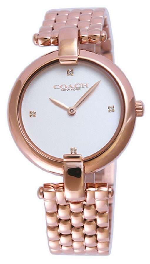 Coach Christie Rose Gold Tone Stainless Steel Quartz 14503480 Womens Watch