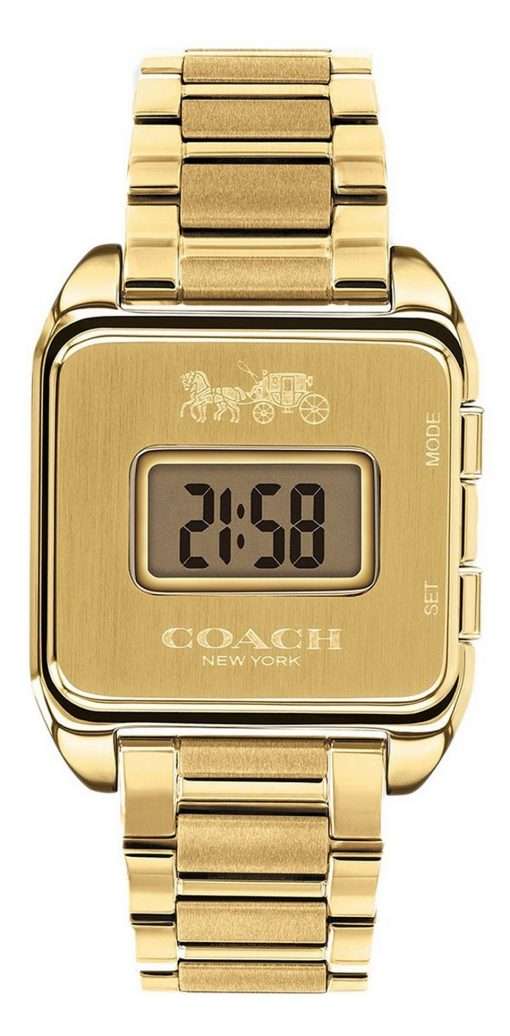 Coach Darcy Gold Tone Stainless Steel Quartz 14503591 Womens Watch