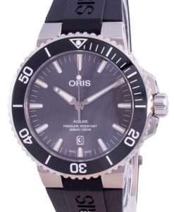 Oris Aquis Date Automatic Divers Titanium 01-733-7730-7153-07-4-24-64TEB 300M Mens Watch