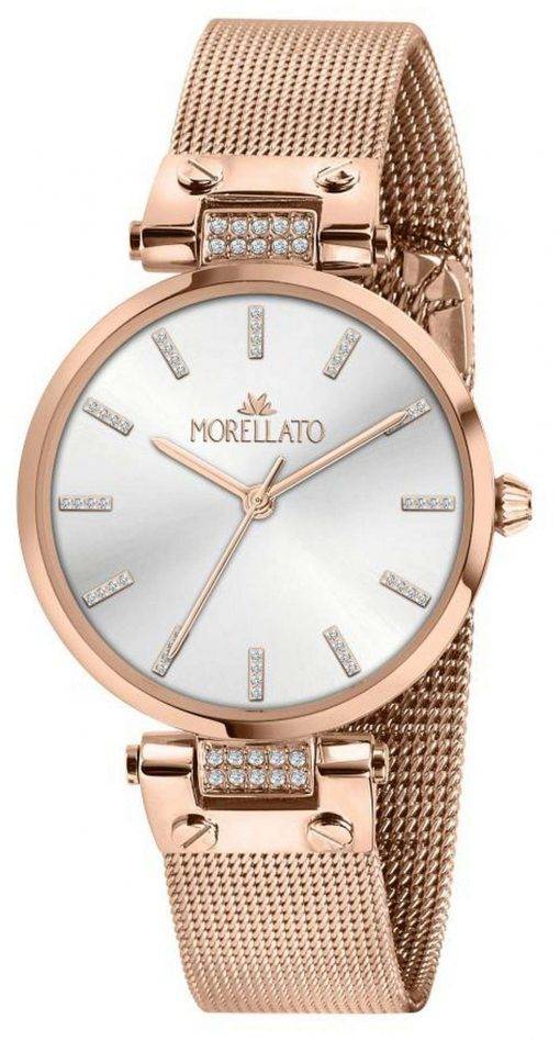 Morellato Shine Rose Gold Tone Stainless Steel Quartz R0153162504 Womens Watch