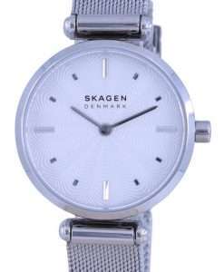 Skagen Amberline Silver Dial Stainless Steel Quartz SKW2956 Womens Watch