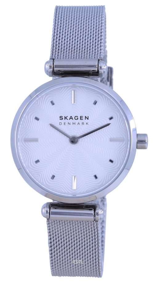 Skagen Amberline Silver Dial Stainless Steel Quartz SKW2956 Womens Watch