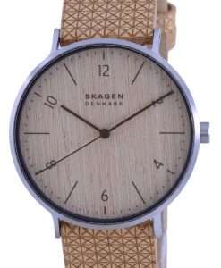 Skagen Aaren Naturals Limited Edition Wood Veneer Strap Quartz SKW6746 Mens Watch