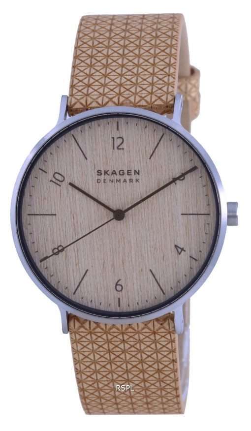 Skagen Aaren Naturals Limited Edition Wood Veneer Strap Quartz SKW6746 Mens Watch