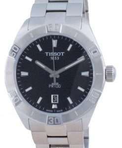 Tissot PR 100 Sport Quartz T101.610.11.051.00 T1016101105100 100M Mens Watch