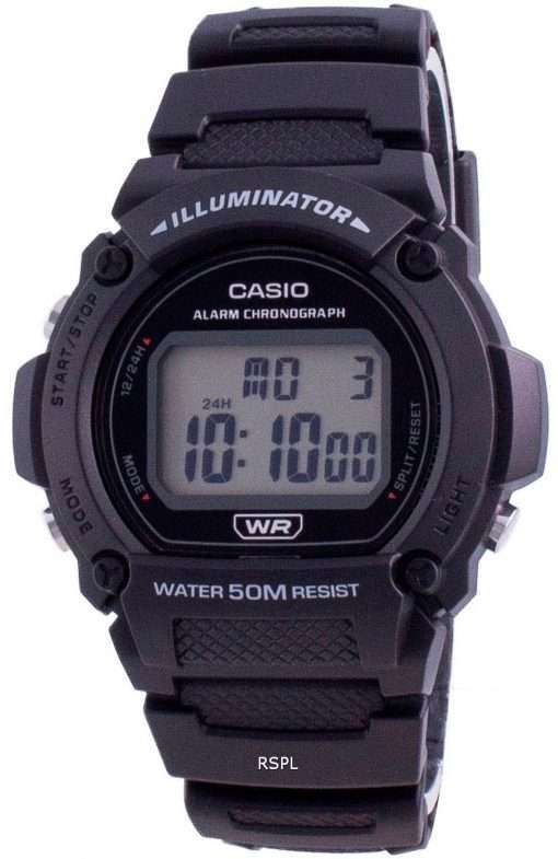 Casio Youth Illuminator Digital W-219H-1A W-219H-1 Mens Watch