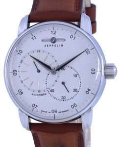 Zeppelin New Captains Line Leather Strap Automatic 8662-1 86621 Mens Watch