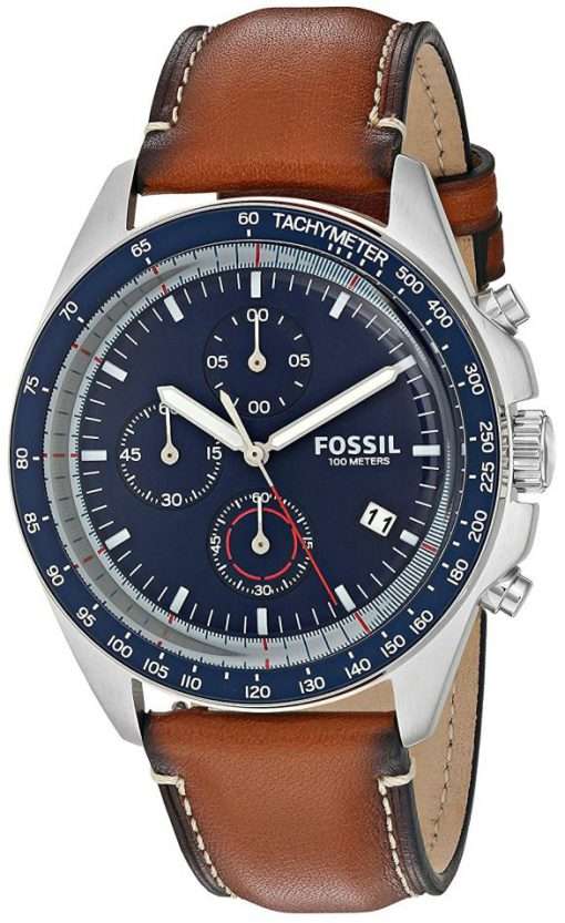 Fossil Sport 54 Chronograph Quartz Tachymeter CH3039 Men's Watch