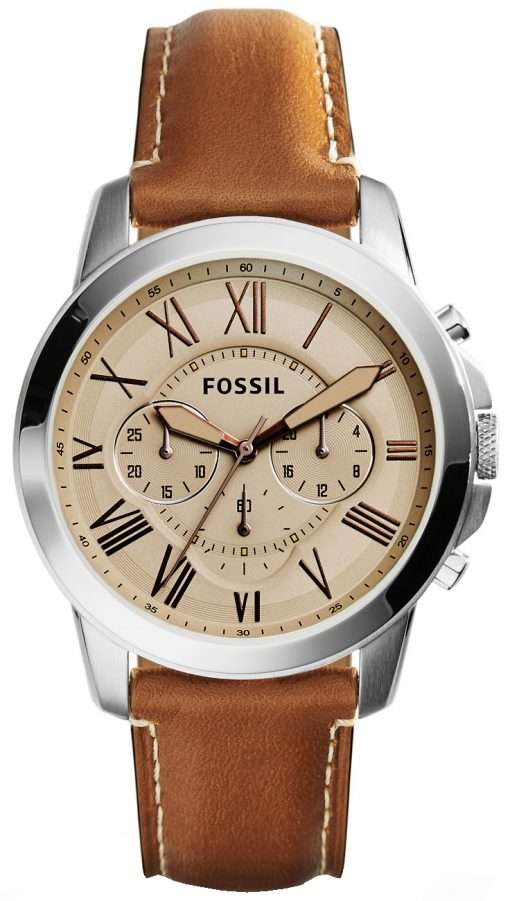 Fossil Grant Chronograph Leather FS5118 Men's Watch