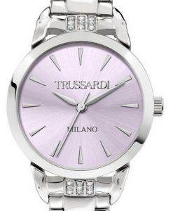 Trussardi T-Original Crystal Accents Stainless Steel Quartz R2453142507 Womens Watch