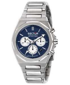 Sector 960 Quartz Chronograph Function Blue Dial Stainless Steel R3273628005 100M Men's Watch