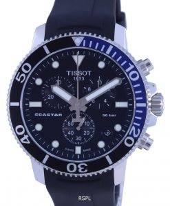 Tissot T-Sport Seastar 1000 Diver's Chronograph Quartz T120.417.17.051.02 T1204171705102 300M Men's Watch