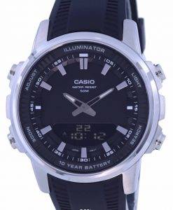 Casio Enticer World Time Telememo Analog Digital AMW-880-1A AMW880-1 Mens Watch