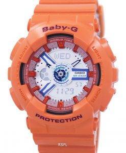 Casio Baby-G World Time Shock Resistant Analog Digital BA-110SN-4A BA110SN-4A Womens Watch