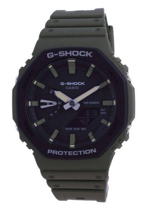 Casio G-Shock Analog Digital Carbon Core Guard GA-2110SU-3A GA2110SU-3 200M Mens Watch