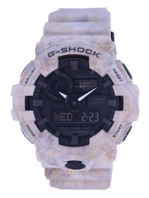 Casio G-Shock Utility Wavy Marble World Time Analog Digital GA-700WM-5A GA700WM-5 200M Mens Watch