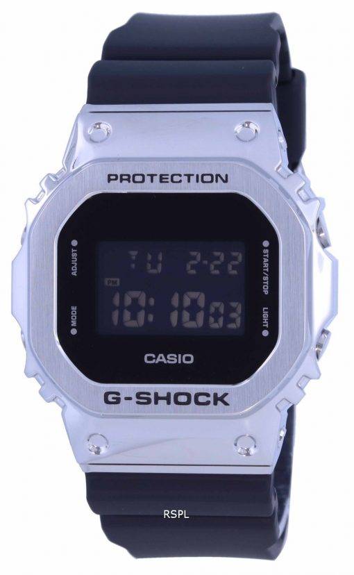 Casio G-Shock Resin Strap Digital GM-5600-1 GM5600-1 200M Mens Watch