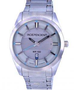 Independent Stainless Steel Silver Dial Quartz IB5-314-61 100M Mens Watch