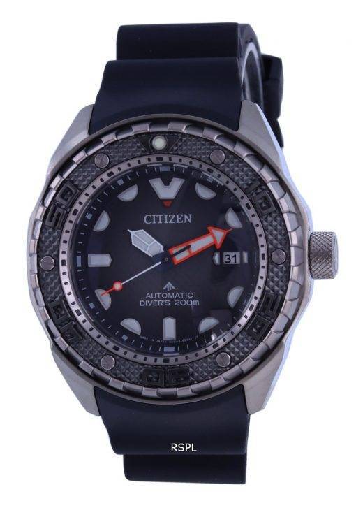 Citizen Promaster Marine Titanium Black Dial Automatic Divers NB6004-08E 200M Mens Watch