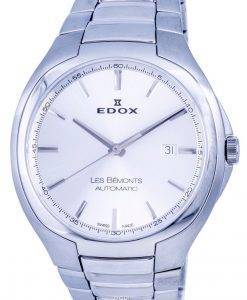 Edox Les Bemonts Stainless Steel Silver Dial Automatic 801143AIN 80114 3 AIN Mens Watch
