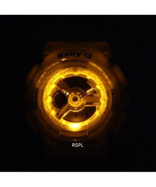 Casio Baby-G Aurora Borealis Crystalline Analog Digital Quartz BA-110PL-7A2 BA110PL-7 100M Womens Watch