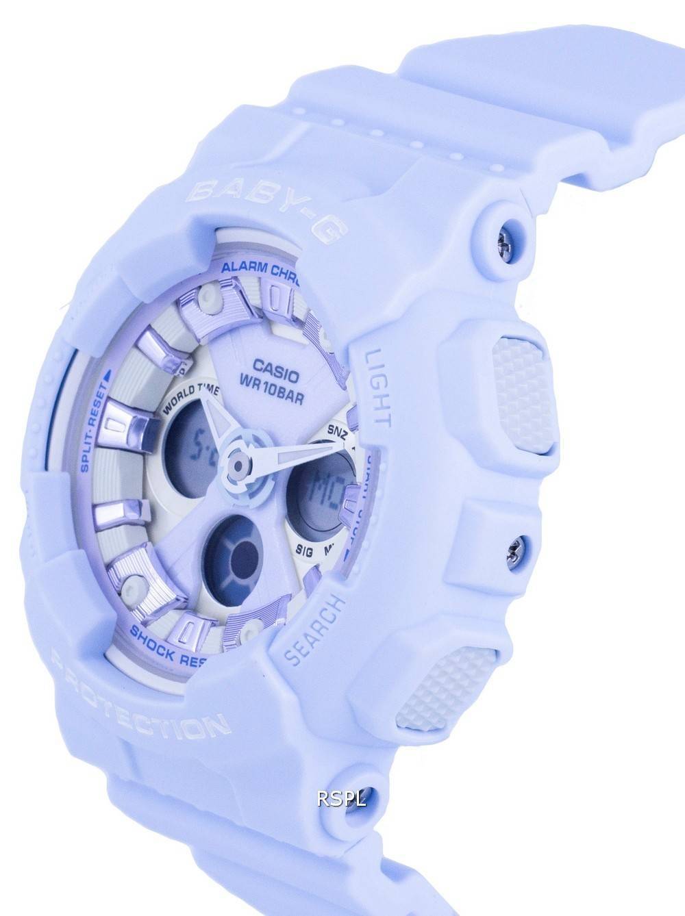Casio Baby-G Analog Digital Resin Multicolor Dial Quartz BA-130WP-2A BA-130WP-2 100M Womens Watch 4