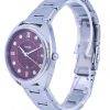 Fossil Gabby Crystal Accents Stainless Steel Red Dial Quartz ES5126 Womens Watch 2