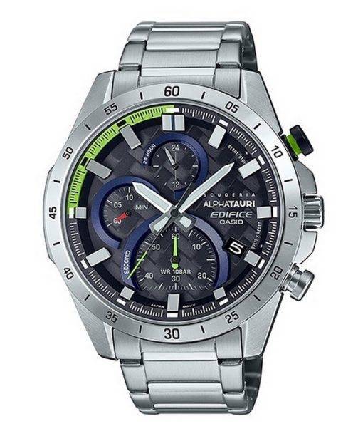 Casio Edifice Scuderia AlphaTauri Limited Edition Chronograph Quartz EFR-571AT-1A EFR571AT-1 100M Mens Watch