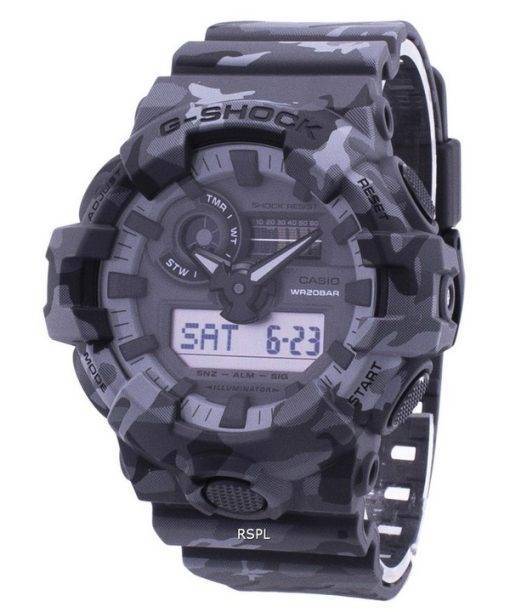 Casio Illuminator G-Shock Shock Resistant Analog Digital GA-700CM-8A GA700CM8A Men's Watch