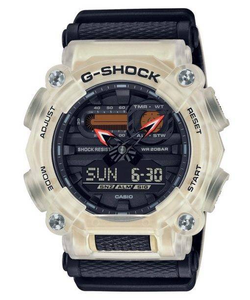 Casio G-Shock Tech Skeleton World Time Analog Digital GA-900TS-4A GA900TS-4 200M Mens Watch