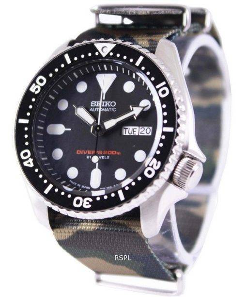 Seiko Automatic Diver's 200M Army NATO Strap SKX007J1-NATO5 Men's Watch