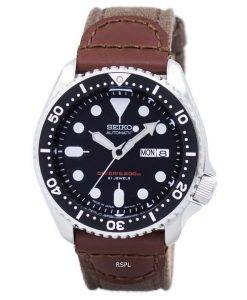 Seiko Automatic Diver's Canvas Strap SKX007J1-NS1 200M Men's Watch