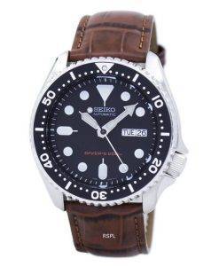 Seiko Automatic Diver's 200M Ratio Brown Leather SKX007K1-LS7 Men's Watch