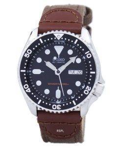 Seiko Automatic Diver's Canvas Strap SKX007K1-NS1 200M Men's Watch