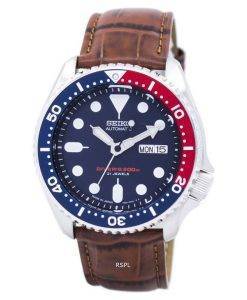 Seiko Automatic Diver's Ratio Brown Leather SKX009J1-LS7 200M Men's Watch