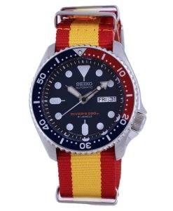 Seiko Automatic Divers Polyester Japan Made SKX009J1-var-NATO29 200M Mens Watch