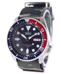 Seiko Automatic Diver's 200M Army NATO Strap SKX009J1-NATO5 Men's Watch