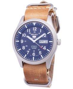 Seiko 5 Sports SNZG11K1-LS18 Automatic Brown Leather Strap Men's Watch