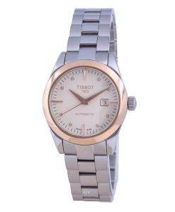 Tissot T-Gold T-My Lady Diamond Accents 18K Gold Automatic T930.007.41.266.00 T9300074126600 Womens Watch