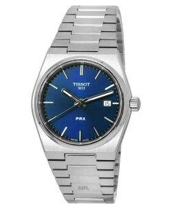 Tissot PRX T-Classic Stainless Steel Blue Dial Quartz T137.210.11.041.00 T1372101104100 100M Unisex Watch