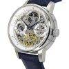 Ingersoll The Jazz Sun and Moon Phase Leather Strap Skeleton Silver Dial Automatic I07702 Mens Watch 2
