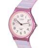Casio POP Analog Pink Transparent Resin Strap Quartz MQ-24S-4B MQ24S-4B Womens Watch 2
