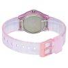 Casio POP Analog Pink Transparent Resin Strap Quartz MQ-24S-4B MQ24S-4B Womens Watch 3