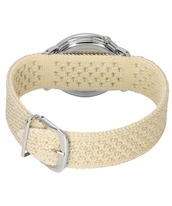 Citizen L Ambiluna Diamond Accent Beige Dial Eco-Drive EM1006-40A Women's Watch With Extra Mesh Bracelet