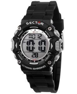 Sector EX-32 Digital Black Polyurethane Strap Quartz R3251544001 100M Mens Watch