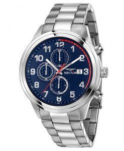 Sector 670 Chronograph Stainless Steel Blue Dial Quartz R3273740003 Mens Watch