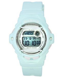 Casio Baby-G Digital Pastel Green Resin Strap Quartz BG-169U-3 200M Women's Watch
